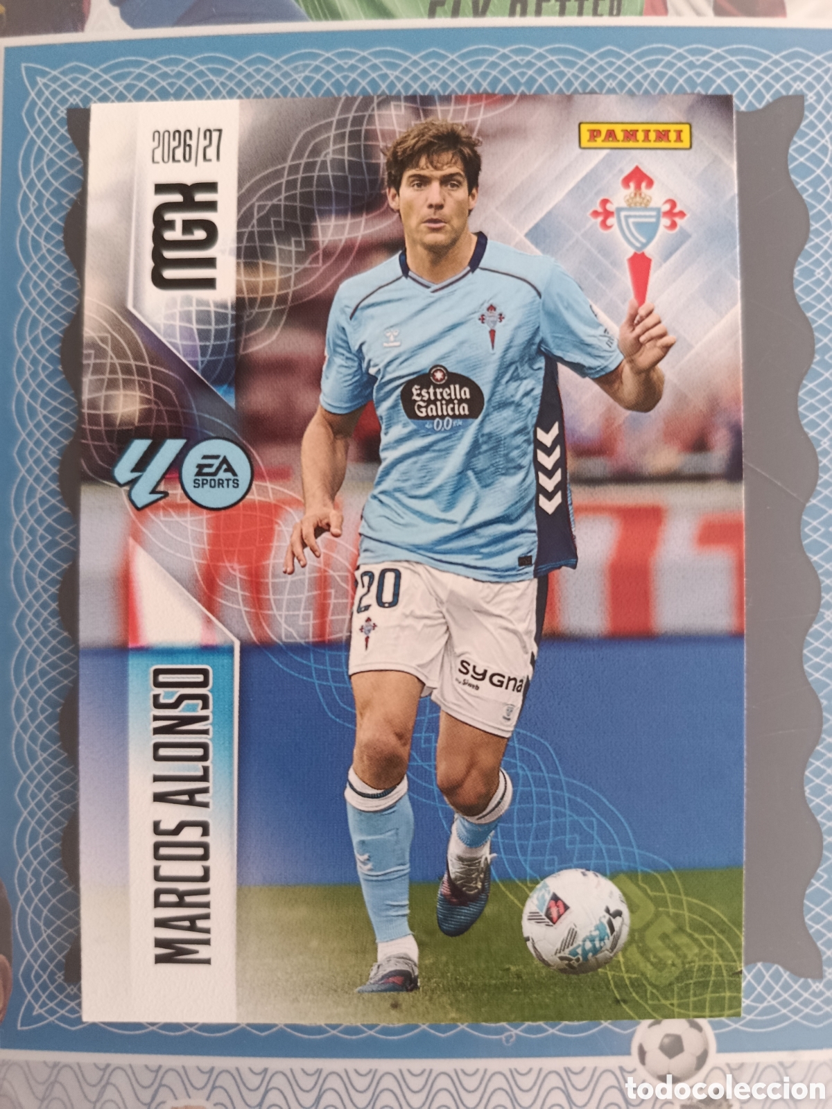 Cromos de f&uacute;tbol: MEGACRACKS 2026 2027 26 27 - PANINI - N&ordm; 116 MARCOS ALONSO CELTA DE VIGO