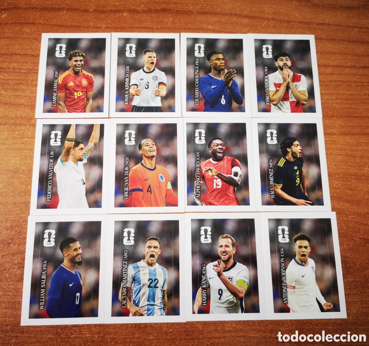 Football Stickers: Cromos Coca-Cola de la colecci&oacute;n Panini Mundial 2026