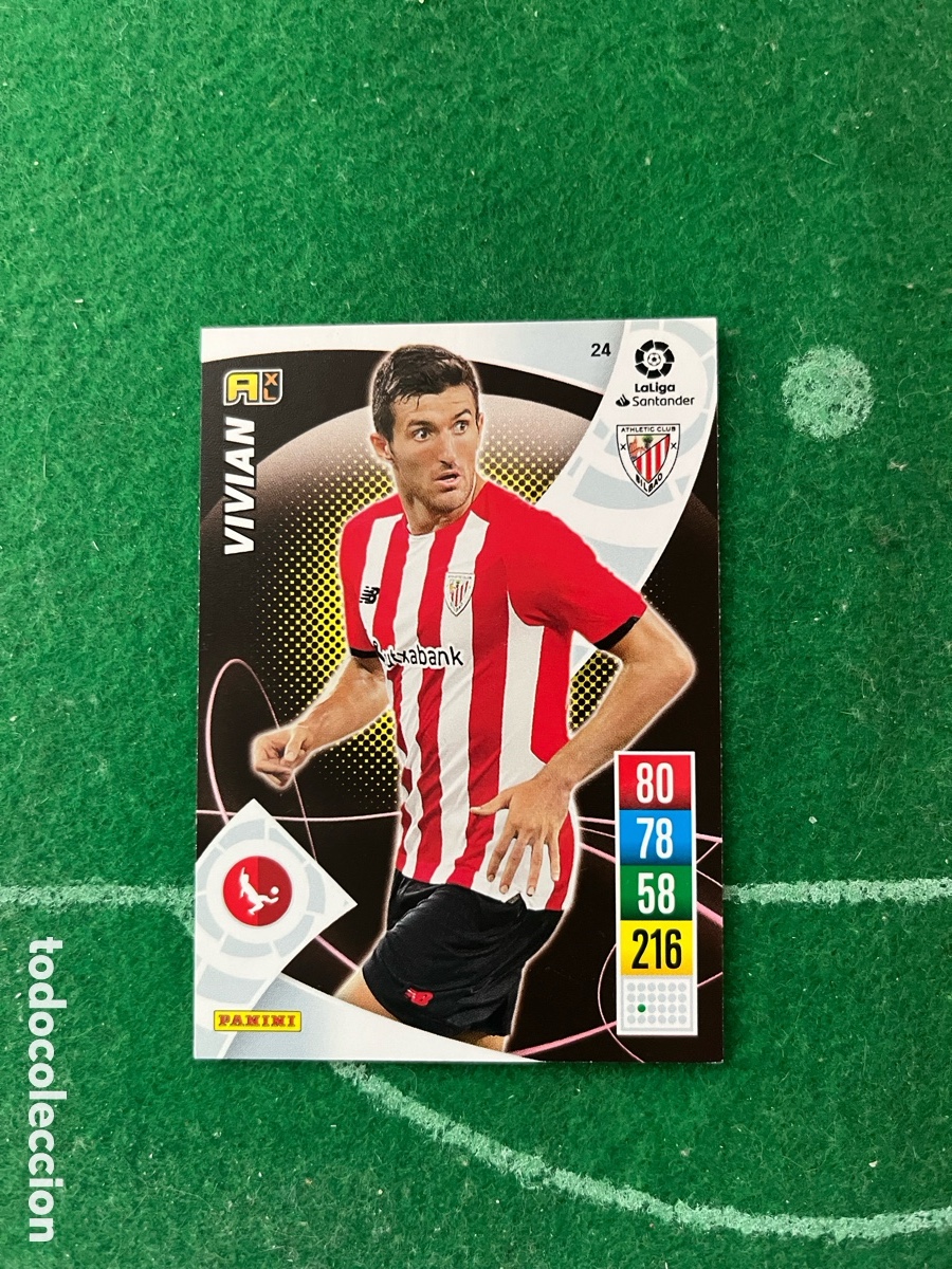 Football Stickers: 24 VIVIAN ATHLETIC DE BILBAO ADRENALYN 2021 2022 PANINI