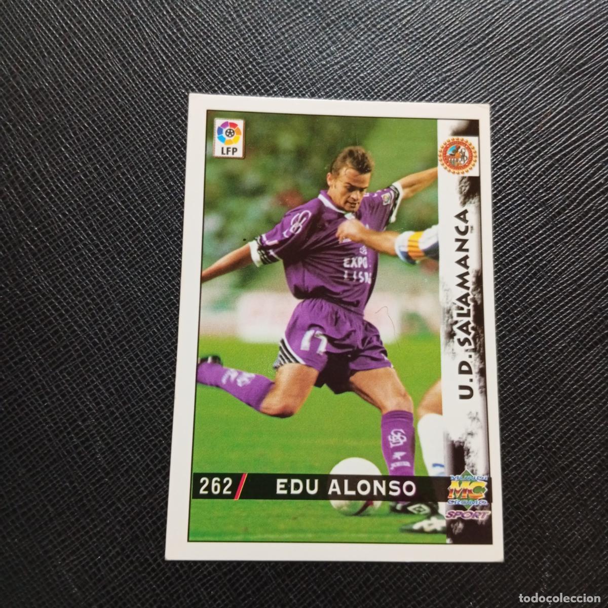 Cromos de f&uacute;tbol: 262 EDU ALONSO SALAMANCA MUNDICROMO 1998 1999 CROMO FUTBOL LIGA 98 99 - A218 PG35