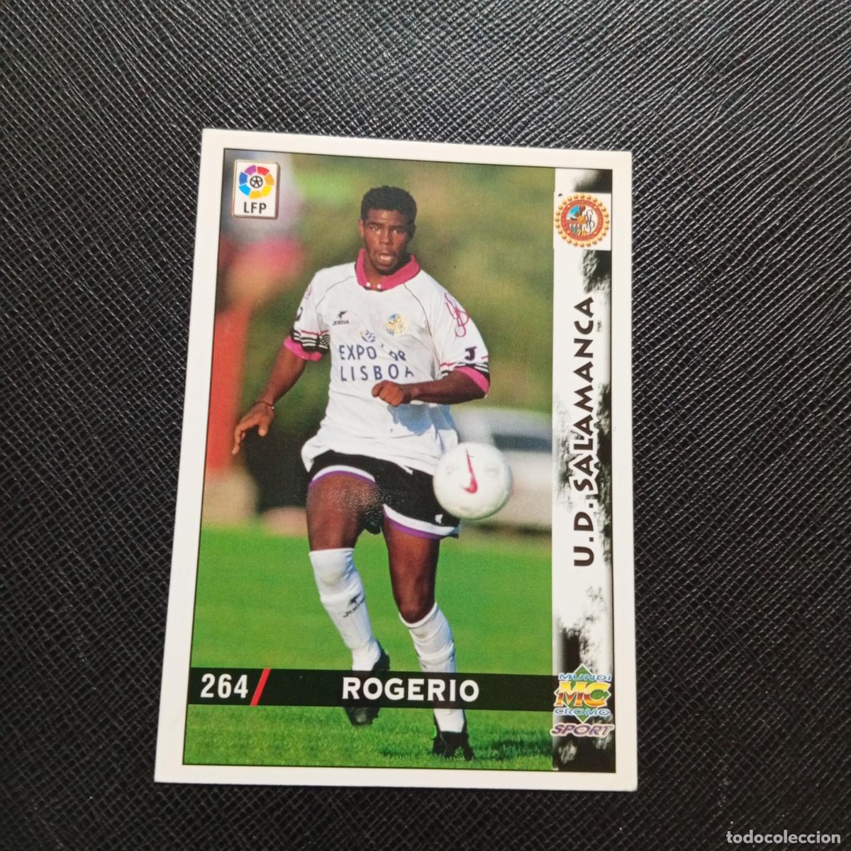 Cromos de f&uacute;tbol: 264 ROGERIO SALAMANCA MUNDICROMO 1998 1999 CROMO FUTBOL LIGA 98 99 - A218 PG35
