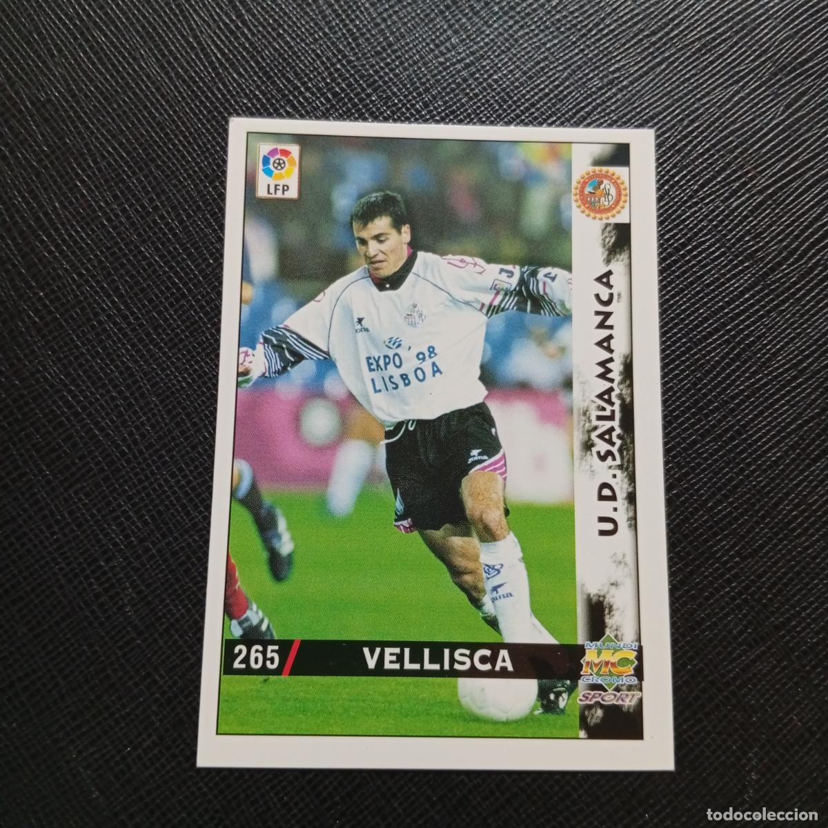 Cromos de f&uacute;tbol: 265 VELLISCA SALAMANCA MUNDICROMO 1998 1999 CROMO FUTBOL LIGA 98 99 - A218 PG35