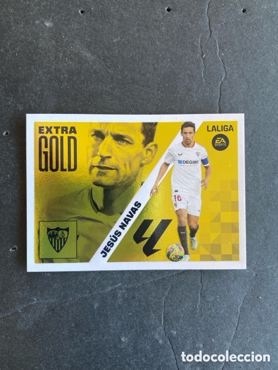 Cromos de f&uacute;tbol: Cromo liga 23/24 Sevilla extra gold