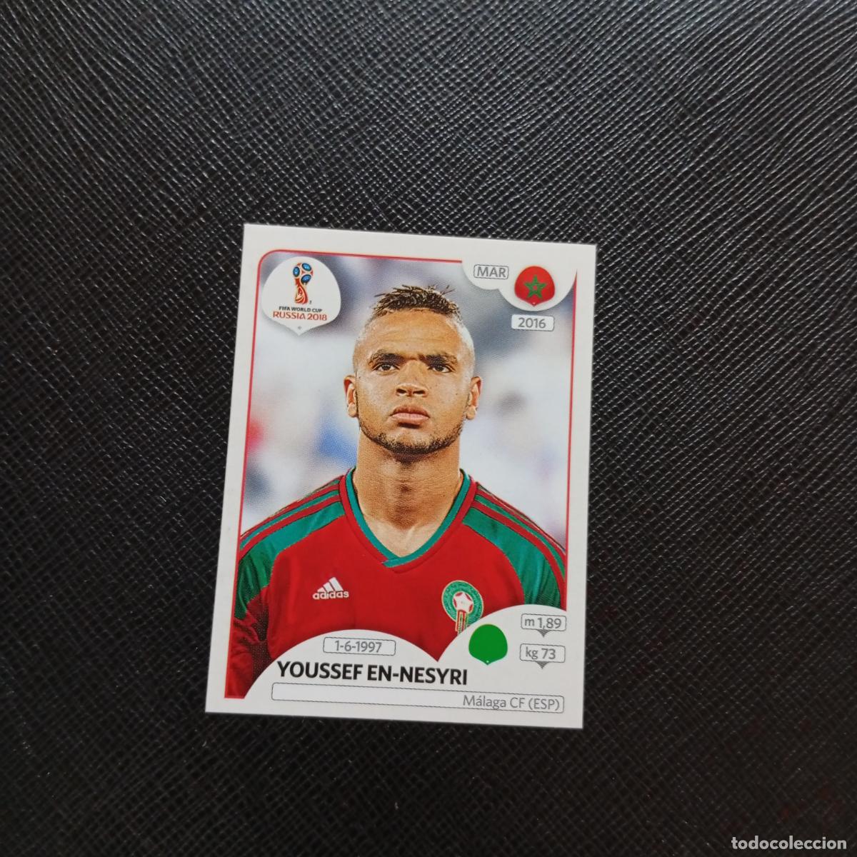 Cromos de f&uacute;tbol: 171 EN NESYRI MARRUECOS PANINI MUNDIAL RUSIA 2018 CROMO FUTBOL 18 - SIN PEGAR - CJ2 ..