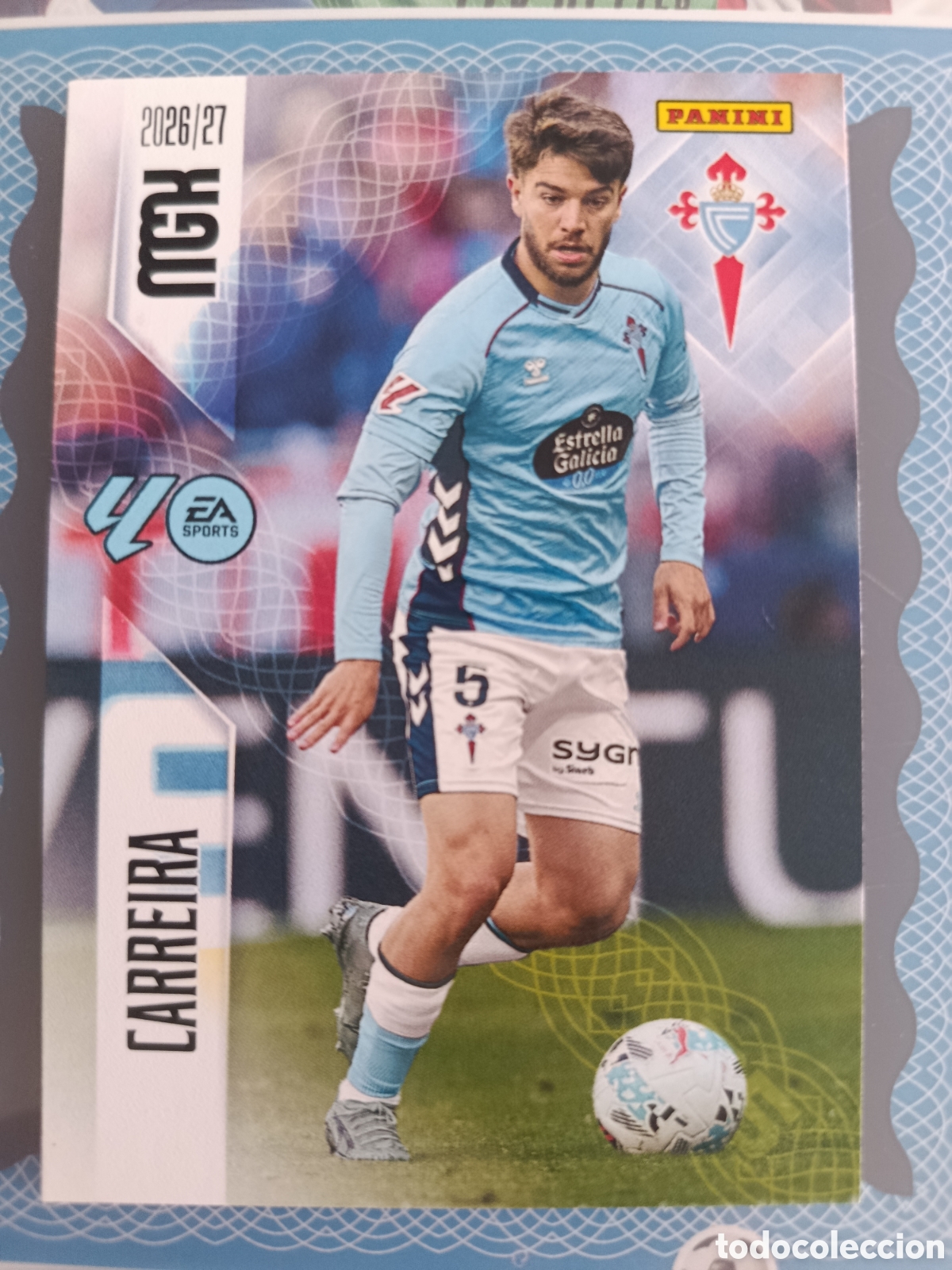 Cromos de f&uacute;tbol: MEGACRACKS 2026 2027 26 27 - PANINI - N&ordm; 117 CARREIRA CELTA DE VIGO