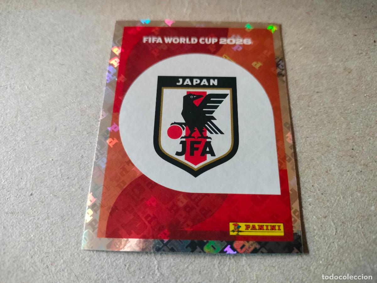 Fu&szlig;ball-Sticker: CROMO FUTBOL MUNDIAL 2026 JAPON ESCUDO N&Uacute;MERO 1