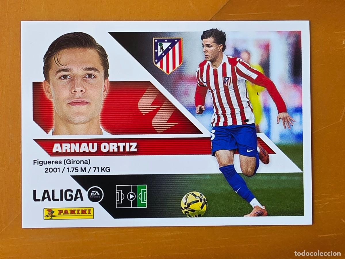 Fu&szlig;ball-Sticker: 16 BIS Arnau Ortiz, Atl&eacute;tico de Madrid, Coloca, Panini Ediciones Liga Este 2026 2027 26 27