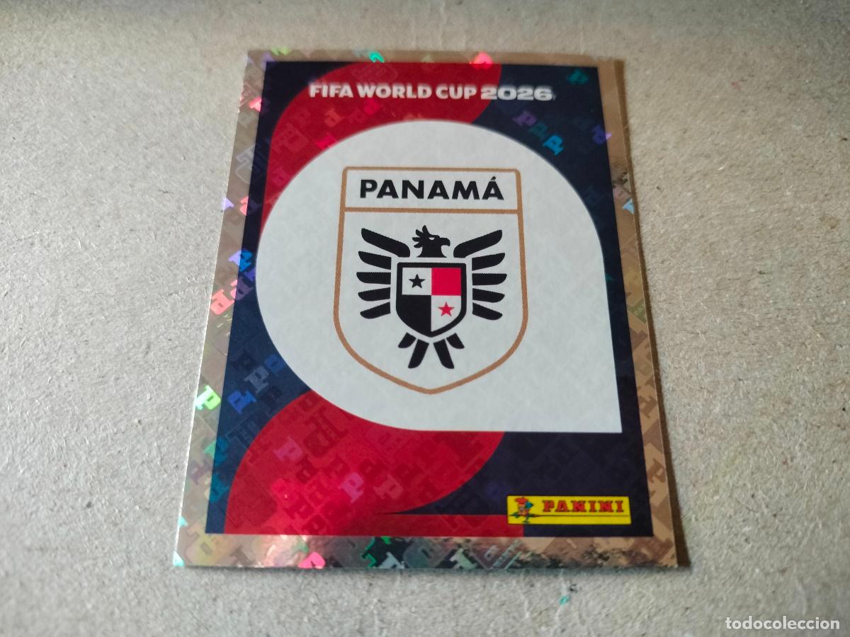 Fu&szlig;ball-Sticker: CROMO FUTBOL MUNDIAL 2026 PANAMA ESCUDO N&Uacute;MERO 1