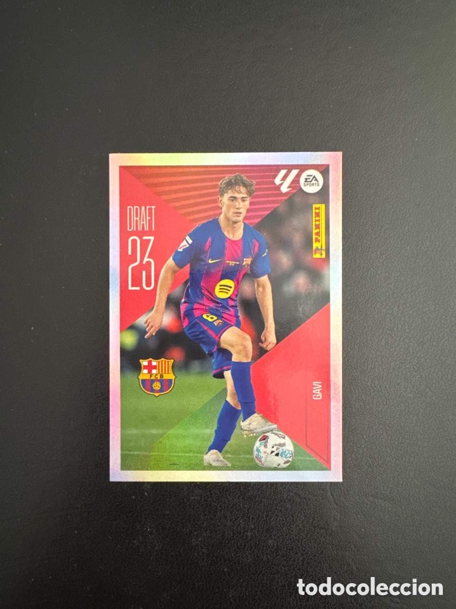 Fu&szlig;ball-Sticker: GAVI DRAFT N&Uacute;MERO 8 LIGA ESTE 2026 2027