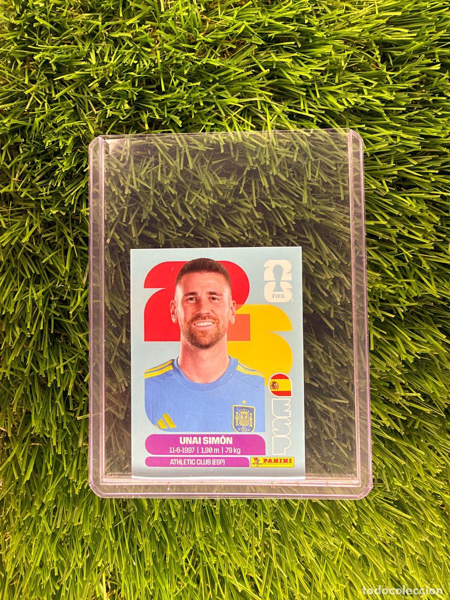Fu&szlig;ball-Sticker: N&ordm; ESP2 Unai Sim&oacute;n Espa&ntilde;a Mundial 2026 Stickers