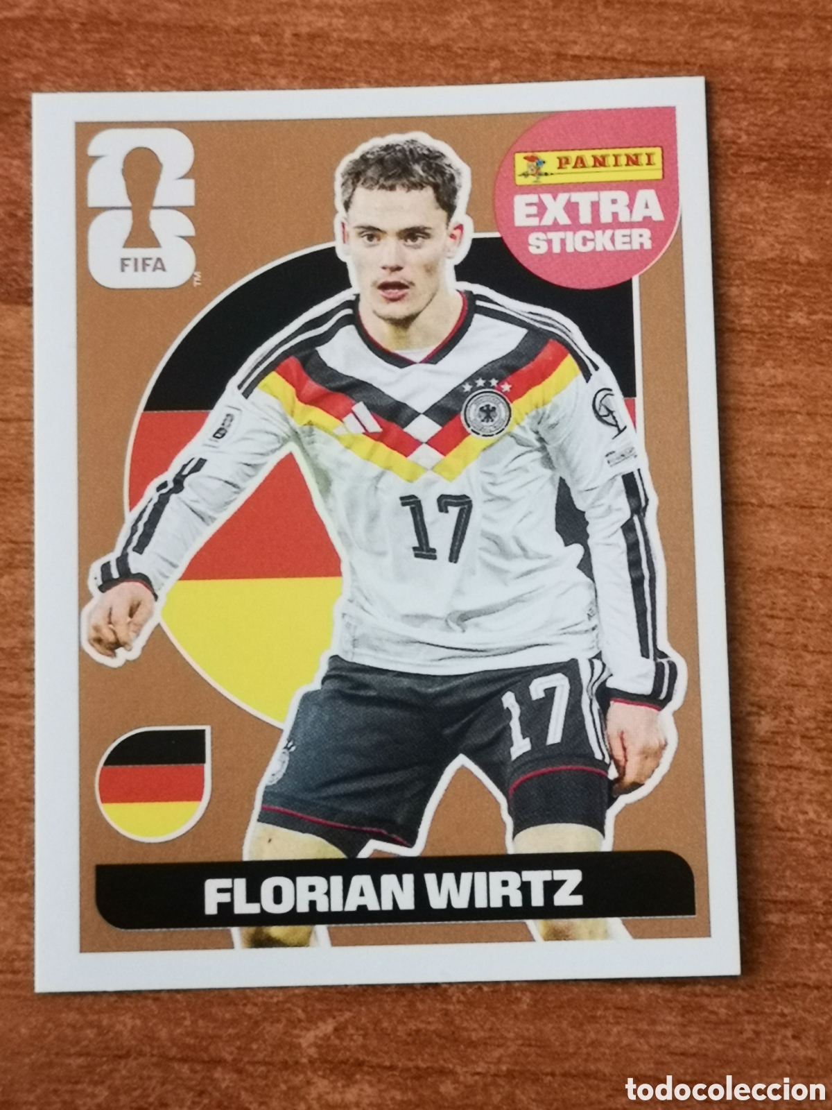 Cromos de f&uacute;tbol: Extra sticker Florian Wirtz Panini Mundial 2026