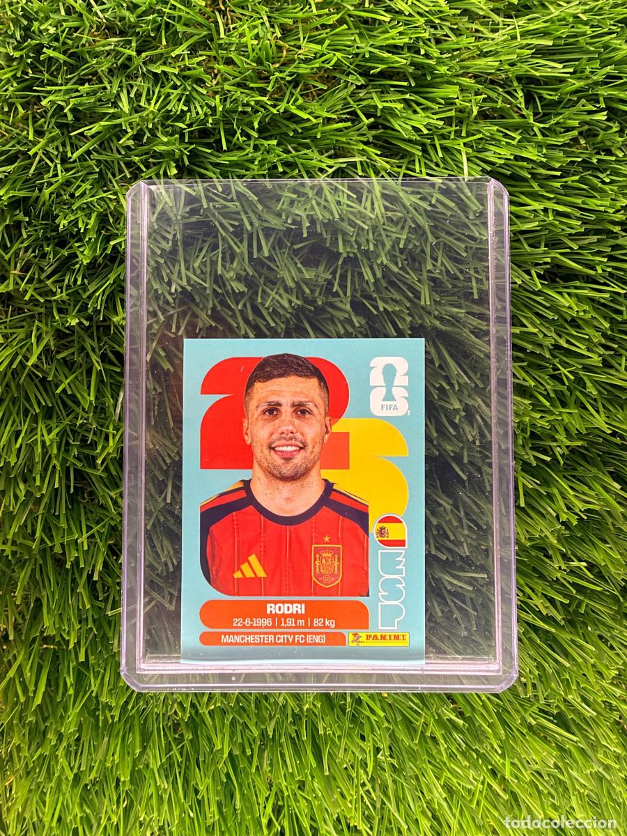 Cromos de f&uacute;tbol: N&ordm; ESP10 Rodri Espa&ntilde;a Mundial 2026 Stickers