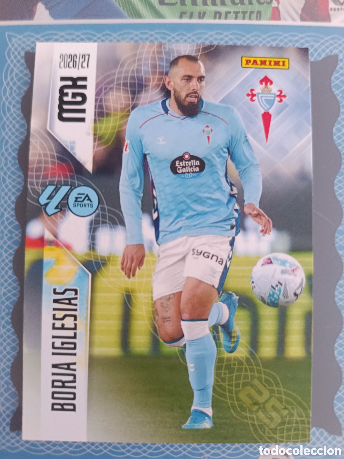 Cromos de f&uacute;tbol: MEGACRACKS 2026 2027 26 27 - PANINI - N&ordm; 125 BORJA IGLESIAS CELTA DE VIGO