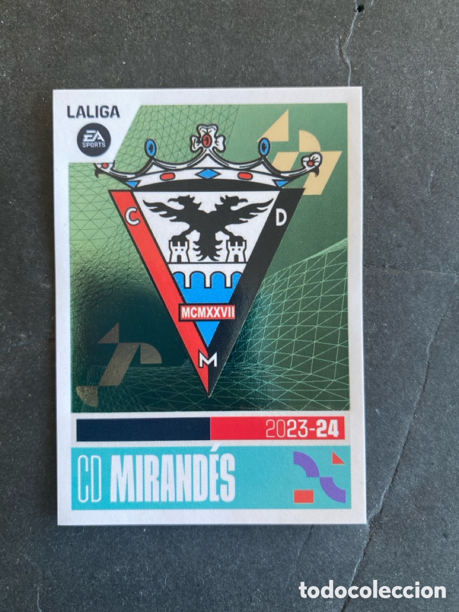 Cromos de f&uacute;tbol: Cromo liga 23/24 Mirandes N* 15