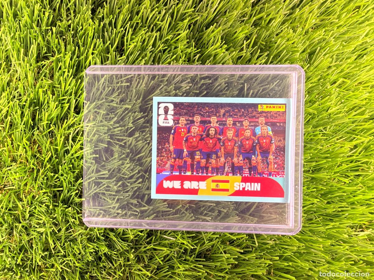 Cromos de f&uacute;tbol: N&ordm; ESP13 Plantilla Espa&ntilde;a Mundial 2026 Stickers