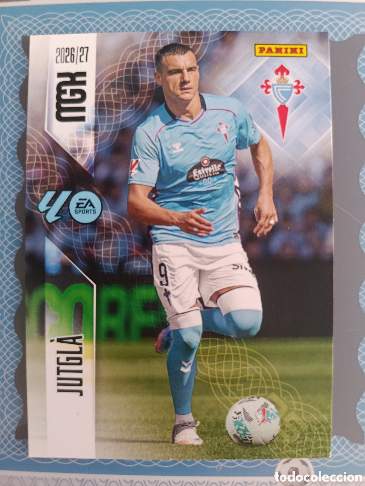 Cromos de f&uacute;tbol: MEGACRACKS 2026 2027 26 27 - PANINI - N&ordm; 126 JUTGL&Agrave; CELTA DE VIGO