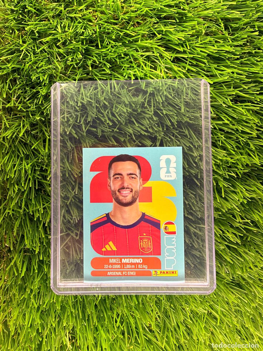 Cromos de f&uacute;tbol: N&ordm; ESP14 Mikel Merino Espa&ntilde;a Mundial 2026 Stickers