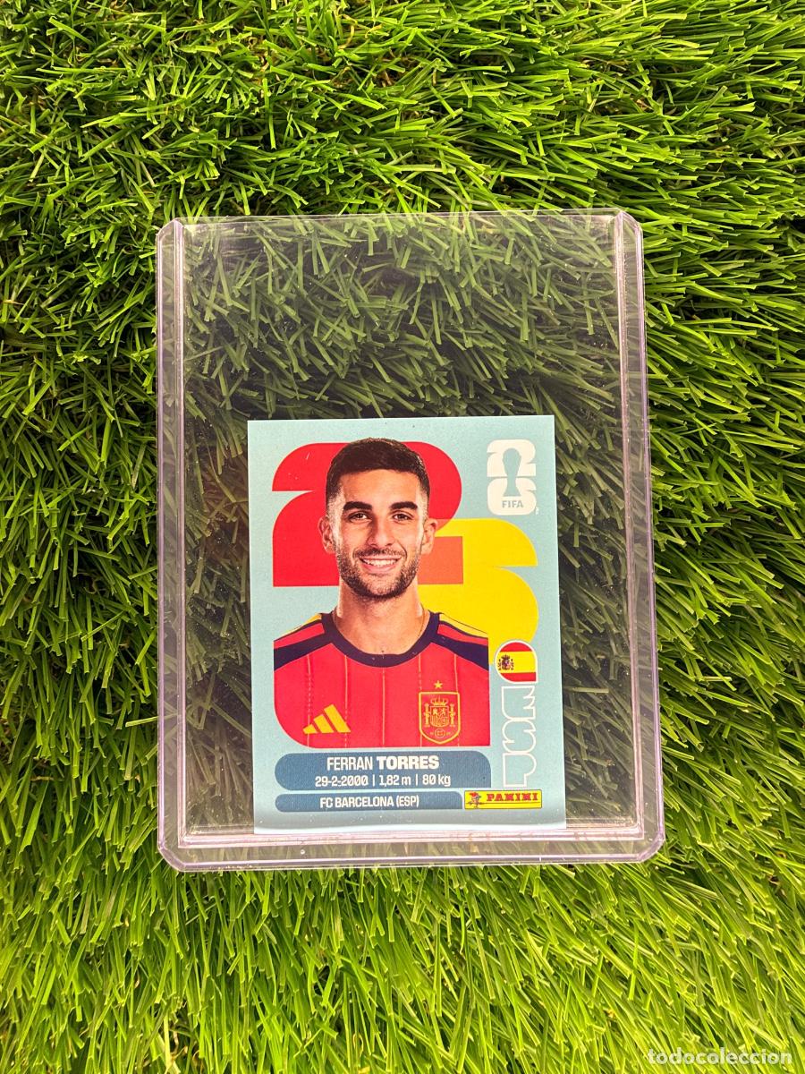 Cromos de f&uacute;tbol: N&ordm; ESP18 Ferran Torres Espa&ntilde;a Mundial 2026 Stickers