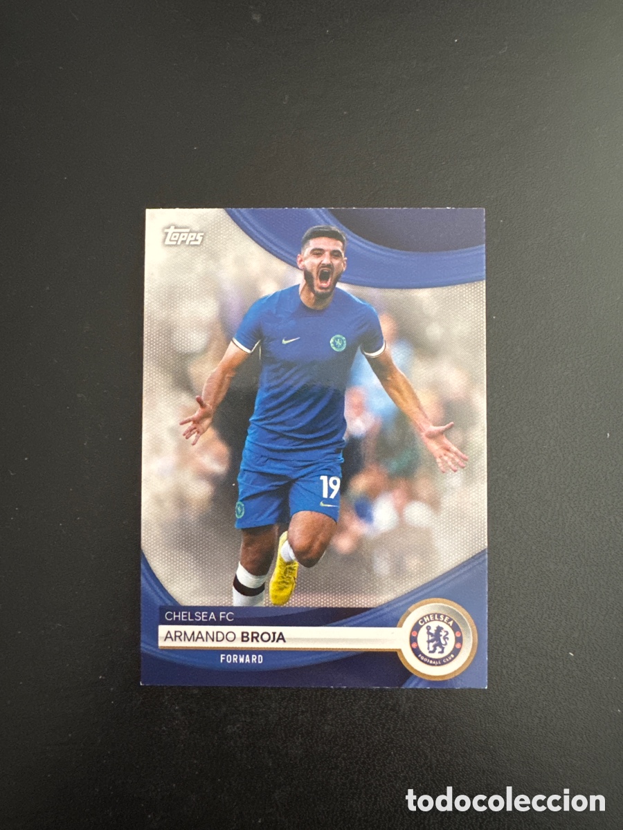 Cromos de f&uacute;tbol: BROJA CHELSEA NUMERO 21 SET CHELSEA 2024 TOPPS