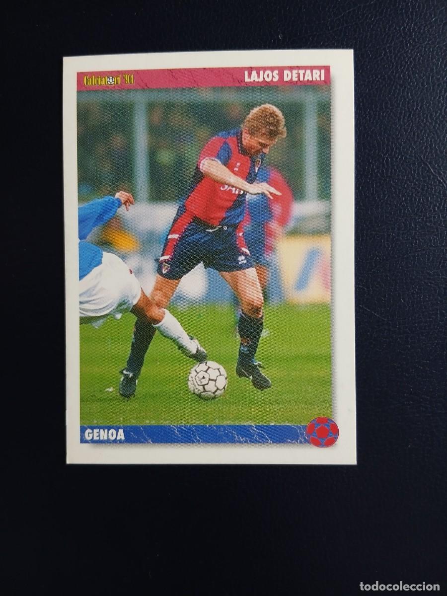 Cromos de f&uacute;tbol: 87 Lajos Detari - Genoa - Calciatori Joker 93 94 - Calcio 1993 1994