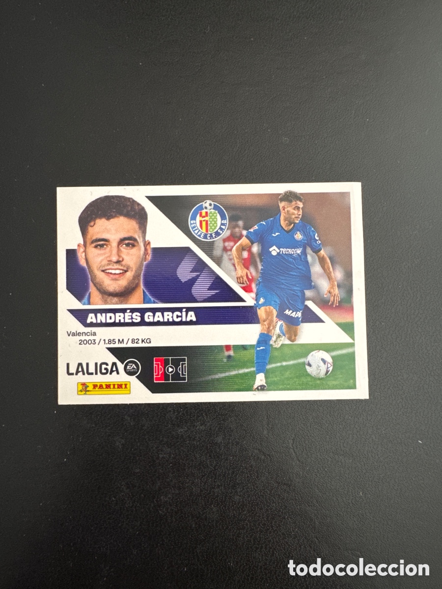 Cromos de f&uacute;tbol: ANDR&Eacute;S GARCIA &Uacute;LTIMOS FICHAJES NUMERO 18 LIGA ESTE 2026 2027