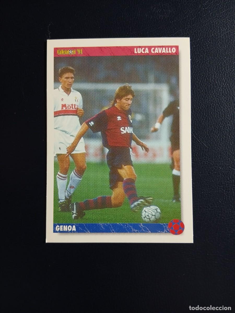 Cromos de f&uacute;tbol: 84 Luca Cavallo - Genoa - Calciatori Joker 93 94 - Calcio 1993 1994