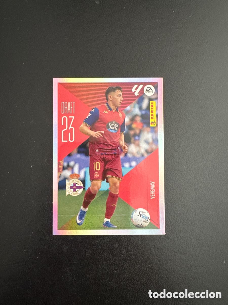 Cromos de f&uacute;tbol: YEREMAY DRAFT 23 NUMERO 23 LIGA ESTE 2026 2027