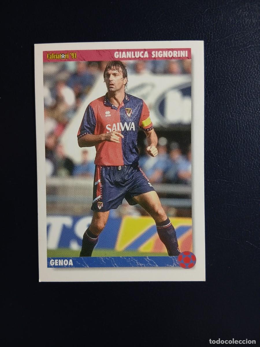 Cromos de f&uacute;tbol: 81 Gianluca Signorini - Genoa - Calciatori Joker 93 94 - Calcio 1993 1994