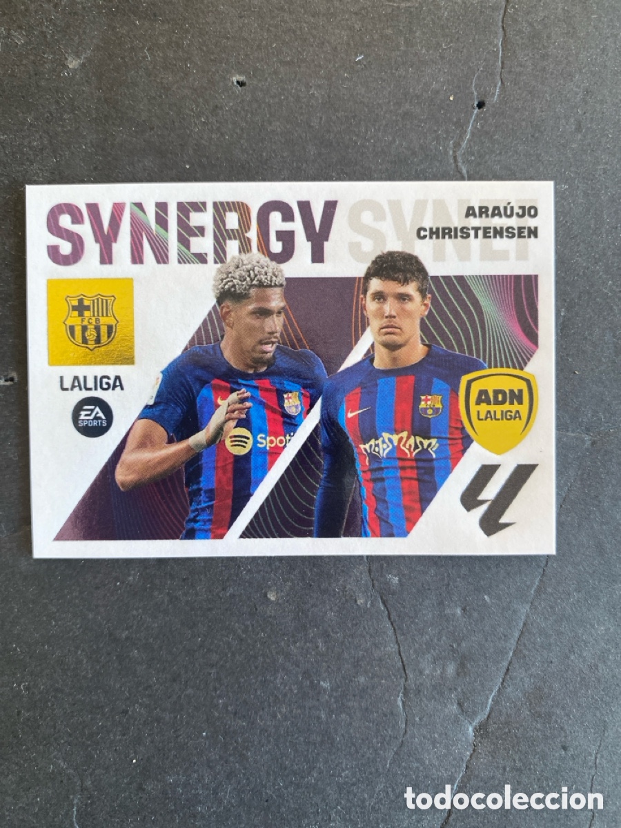 Cromos de f&uacute;tbol: Cromo liga 23/24 Barcelona N* 2 synergy