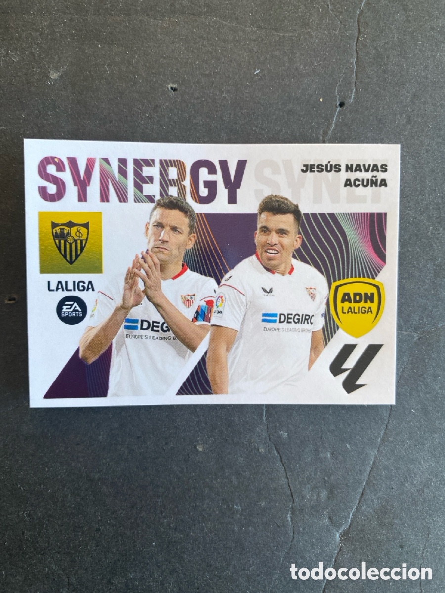Cromos de f&uacute;tbol: Cromo liga 23/24 Sevilla N* 3 synergy