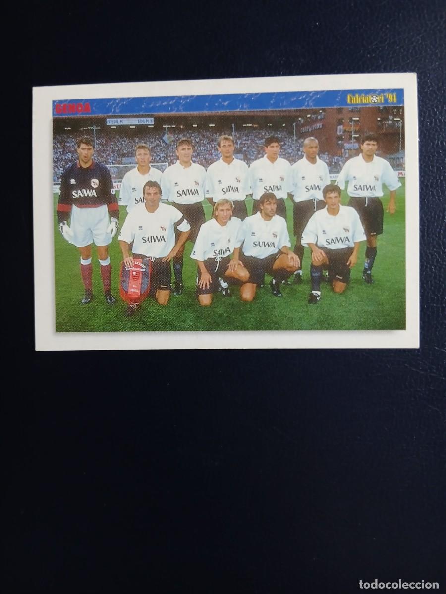 Cromos de f&uacute;tbol: 74 Squadra Equipo Genoa - Calciatori Joker 93 94 - Calcio 1993 1994
