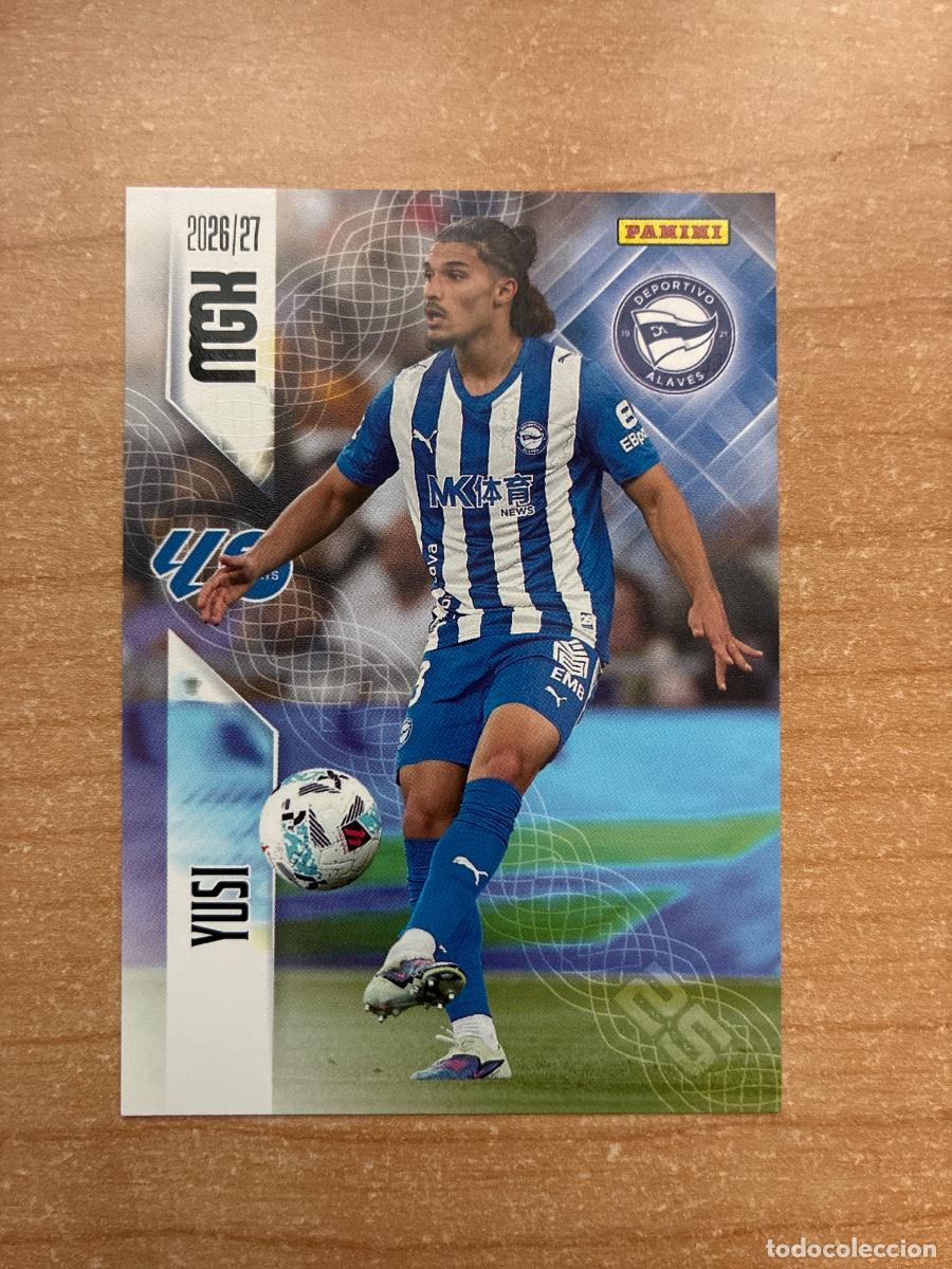 Cromos de f&uacute;tbol: 26 YUSI ALAV&Eacute;S MEGACRACKS 2026 2027