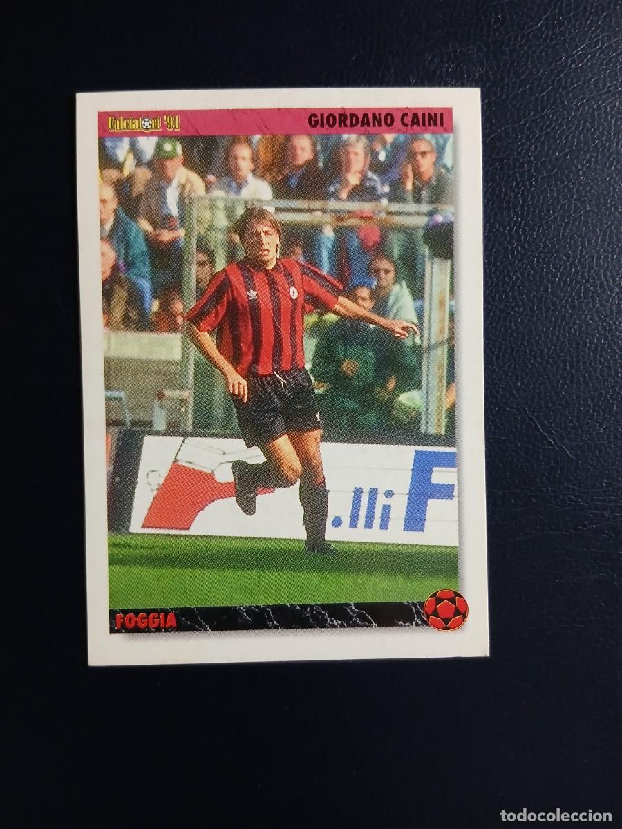 Cromos de f&uacute;tbol: 61 Giordano Caini - Foggia - Calciatori Joker 93 94 - Calcio 1993 1994