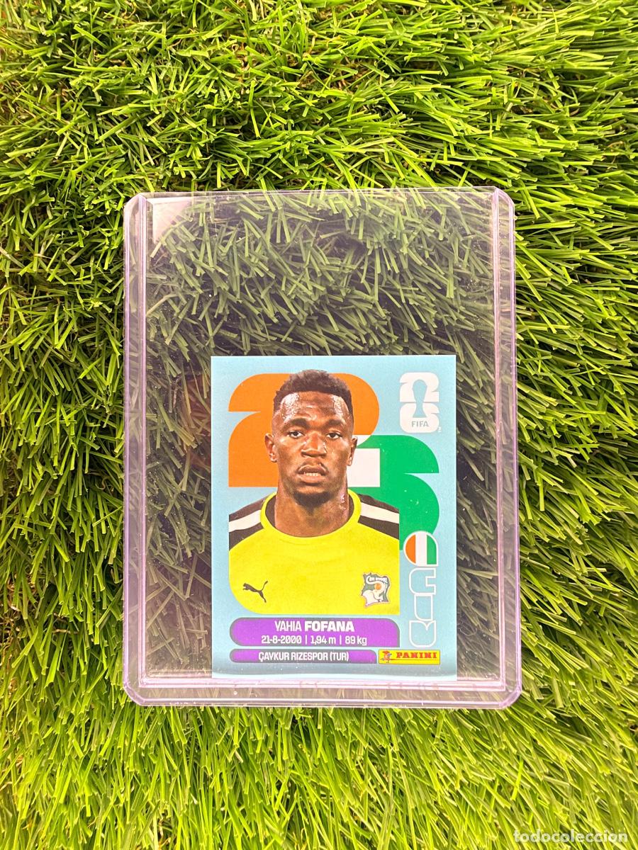 Cromos de f&uacute;tbol: N&ordm; CIV2 Yahia Fofana Costa de Marfil Mundial 2026 Stickers