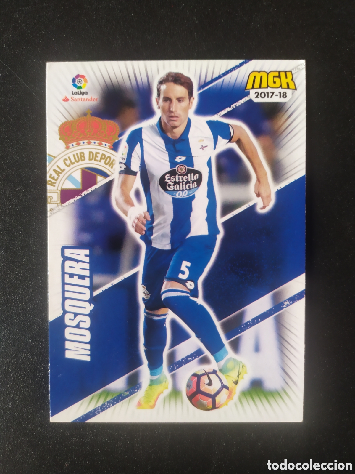 Cromos de f&uacute;tbol: Megacracks 2017 2018 17 18 panini Mosquera n&deg; 174 Deportivo Coru&ntilde;a