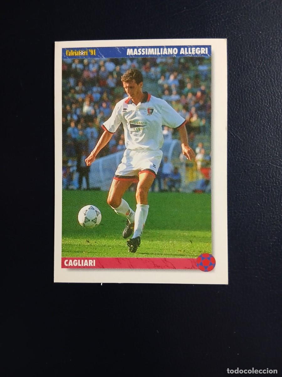 Cromos de f&uacute;tbol: 29 Massimiliano Allegri - Cagliari - Calciatori Joker 93 94 - Calcio 1993 1994