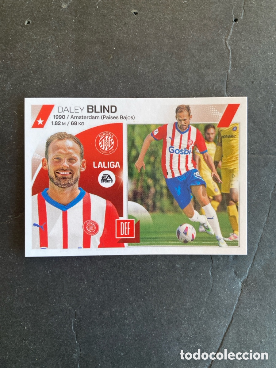 Cromos de f&uacute;tbol: Cromo liga 23/24 Girona N* 11 &uacute;ltimos fichajes