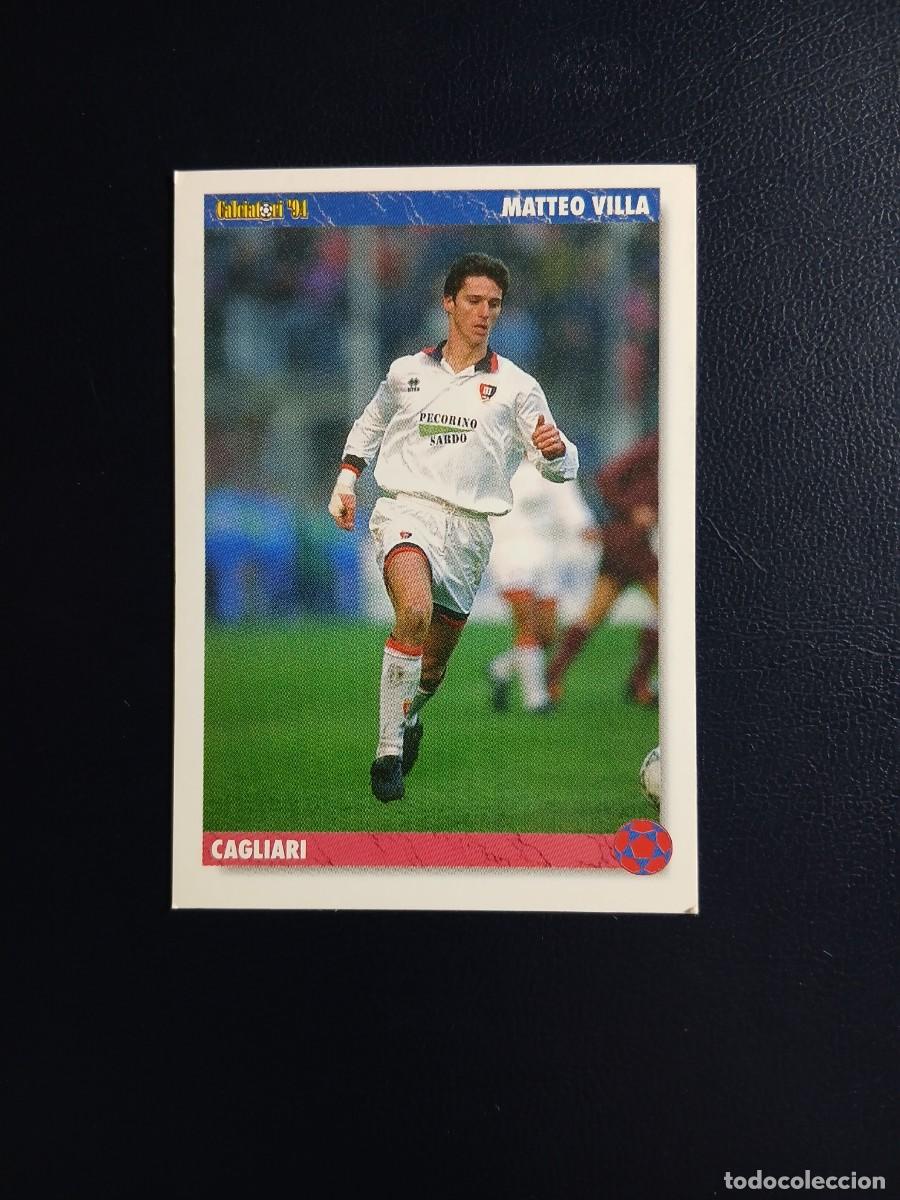 Cromos de f&uacute;tbol: 28 Matteo Villa - Cagliari - Calciatori Joker 93 94 - Calcio 1993 1994