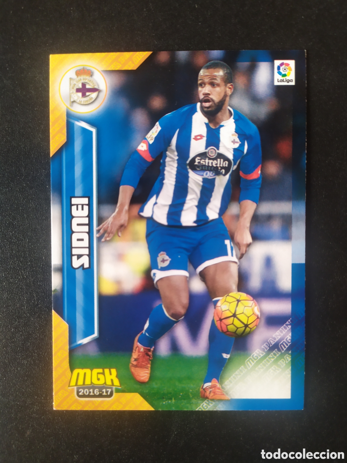 Cromos de f&uacute;tbol: Megacracks 2016 2017 16 17 panini Sidnei n&deg; 169 Deportivo Coru&ntilde;a