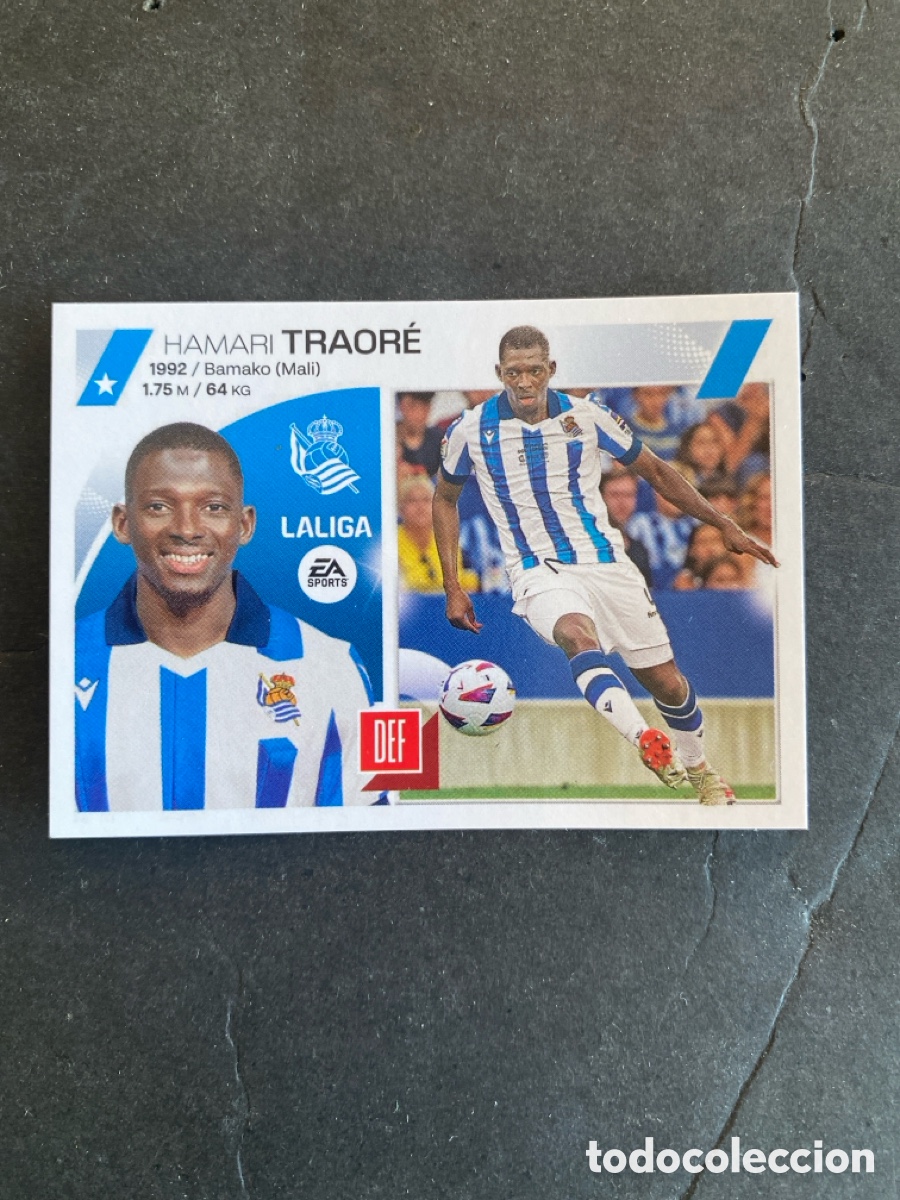 Cromos de f&uacute;tbol: Cromo liga 23/24 R Sociedad N* 17 &uacute;ltimos fichajes