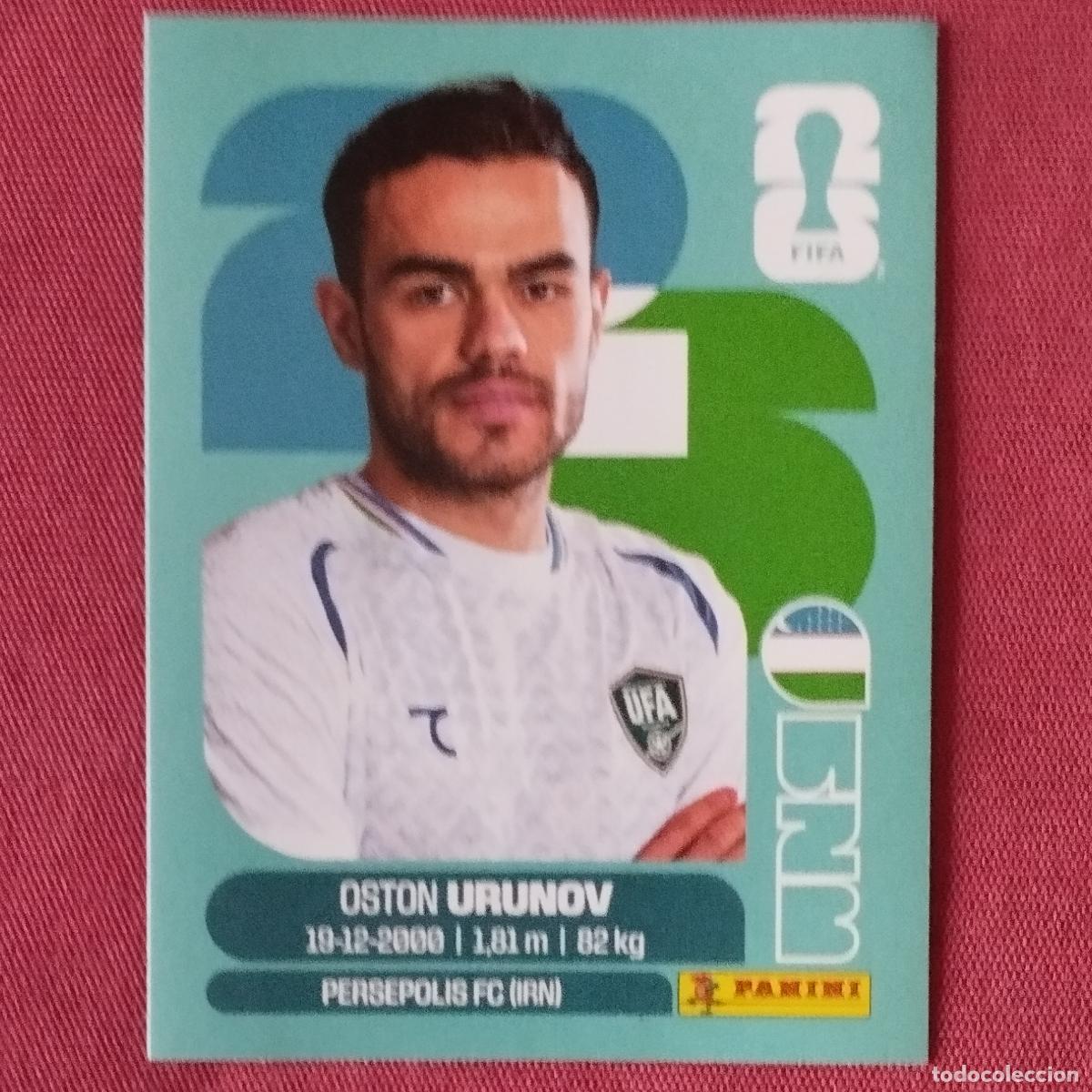 Cromos de f&uacute;tbol: OSTON URUNOV - UZBEKISTAN - UZB 17 - MUNDIAL DE FUTBOL 2026 - FIFA WORLD CUP
