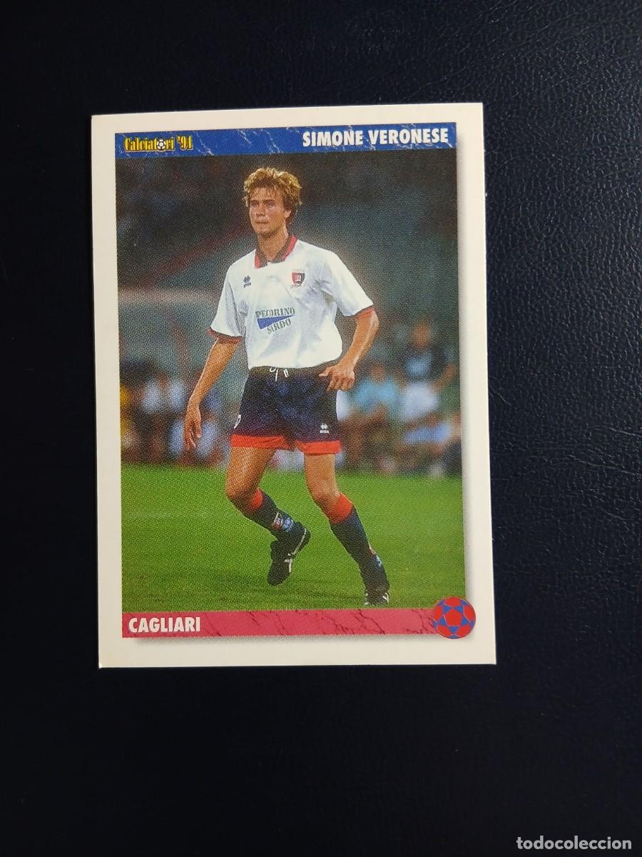 Cromos de f&uacute;tbol: 27 Simone Veronese - Cagliari - Calciatori Joker 93 94 - Calcio 1993 1994