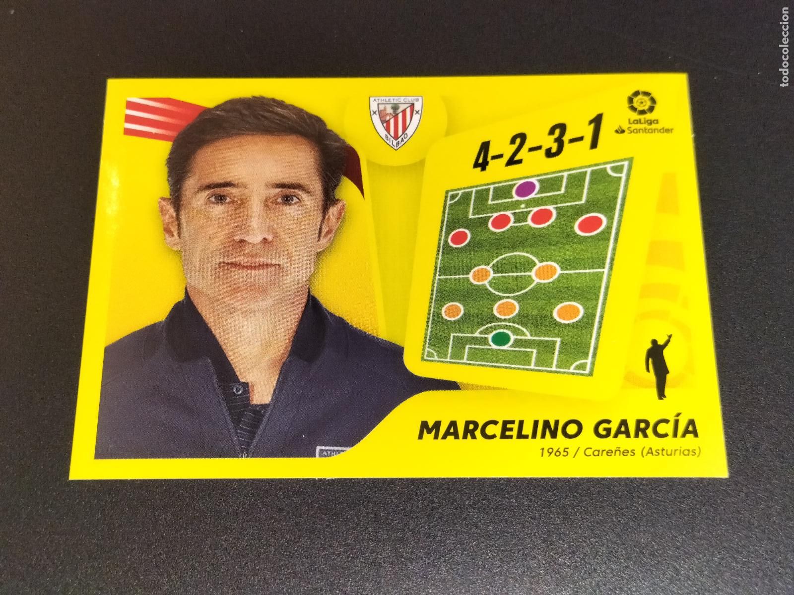 Cromos de f&uacute;tbol: N&ordm; 2 MARCELINO GARCIA ATHLETIC BILBAO CROMOS LALIGA SANTANDER ESTE LIGA 2021 2022 21 22 PANINI