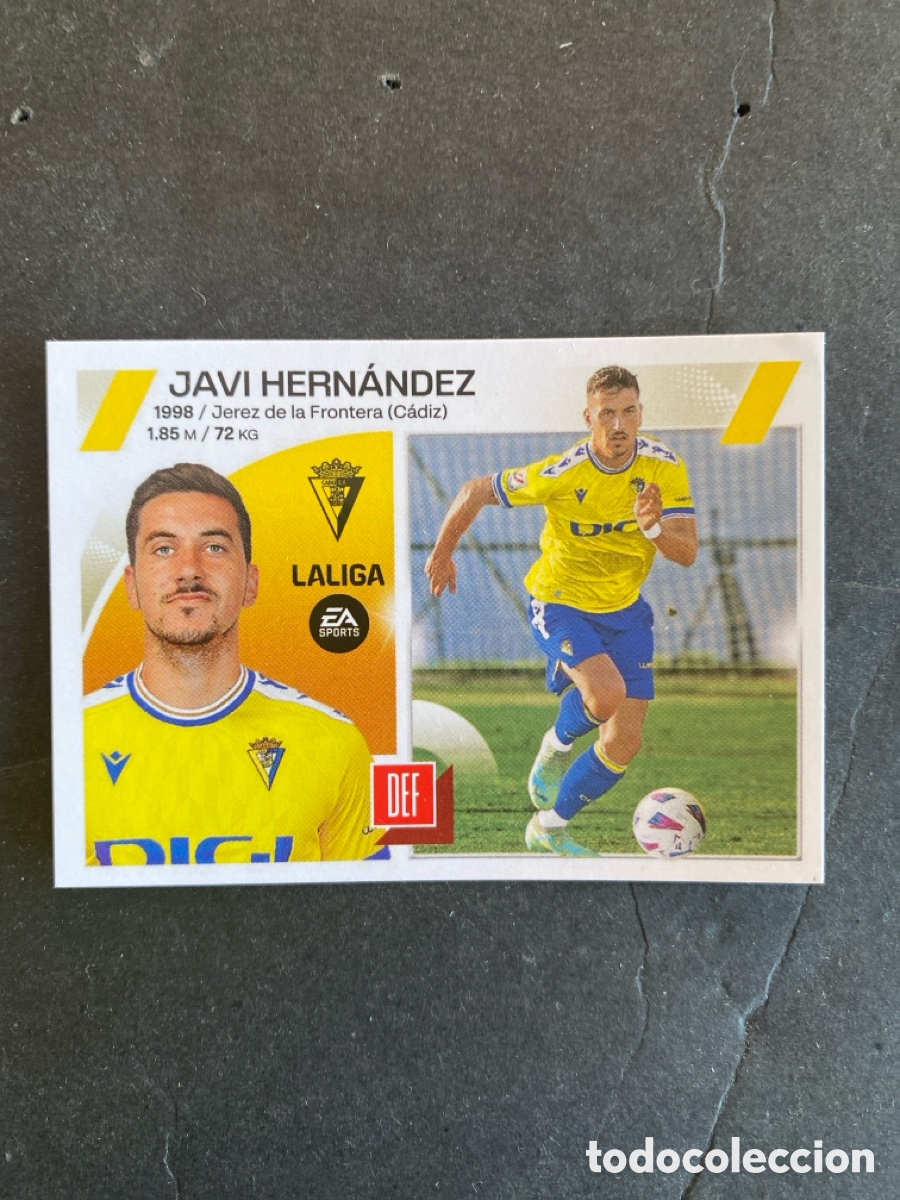Cromos de f&uacute;tbol: Cromo liga 23/24 Cadiz N* 9 bis coloca