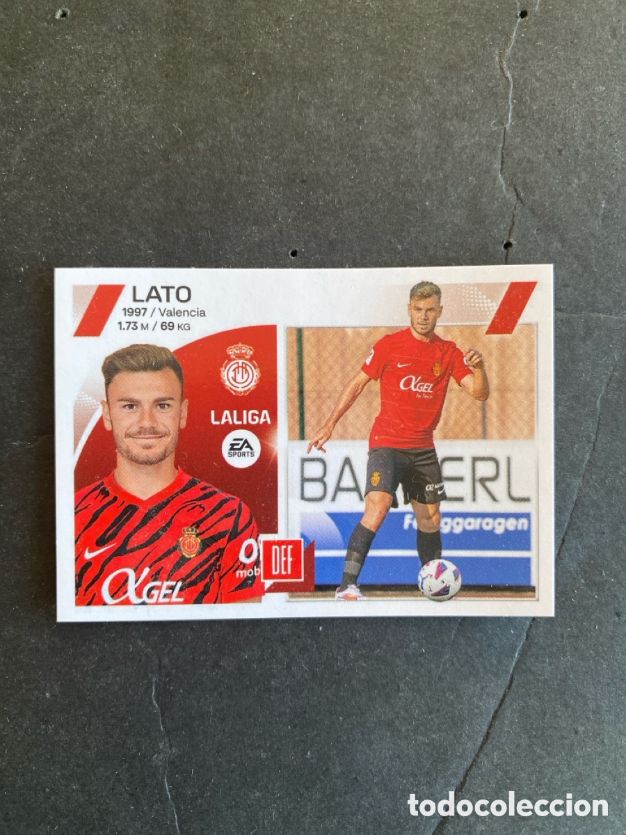 Cromos de f&uacute;tbol: Cromo liga 23/24 Mallorca N* 9 bis coloca