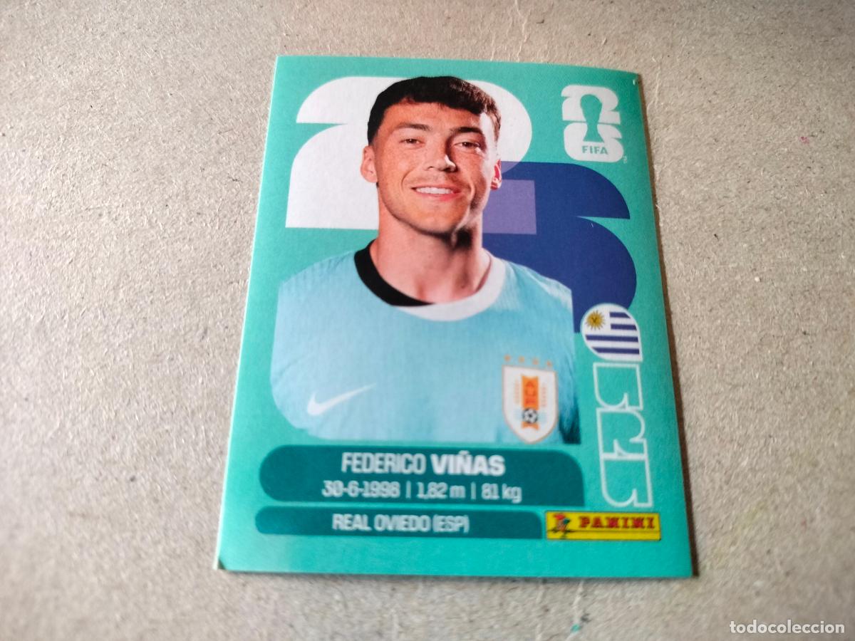 Cromos de f&uacute;tbol: CROMO FUTBOL MUNDIAL 2026 VI&Ntilde;AS URUGUAY N&Uacute;MERO 18