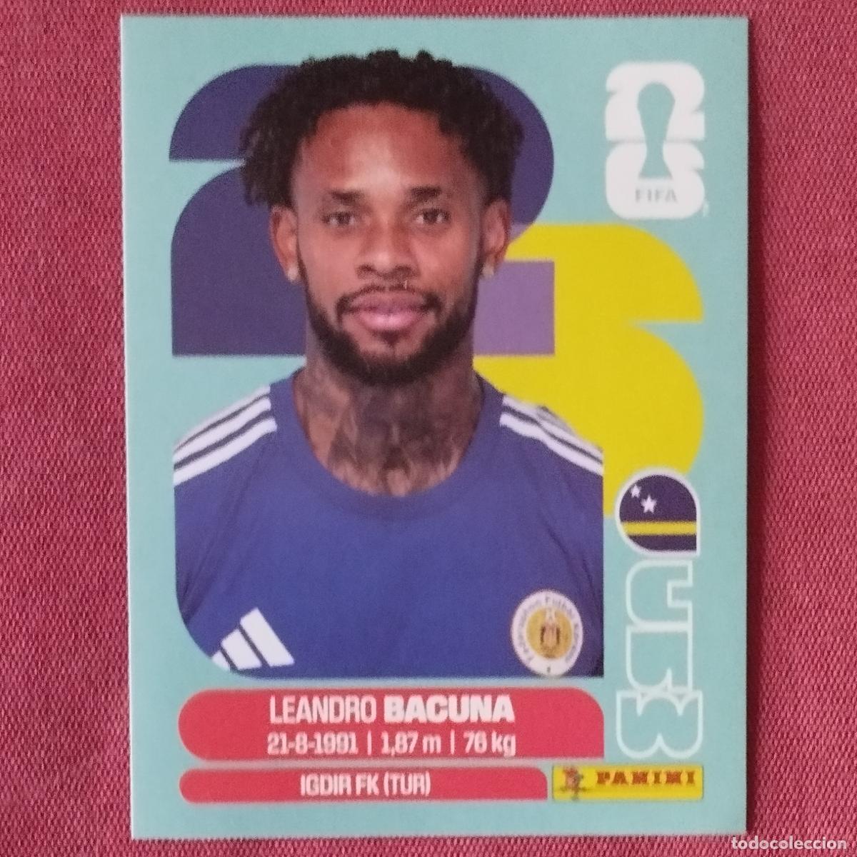 Cromos de f&uacute;tbol: LEANDRO BACUNA - CURA&Ccedil;AO - CUW 12 - MUNDIAL DE FUTBOL 2026 - FIFA WORLD CUP
