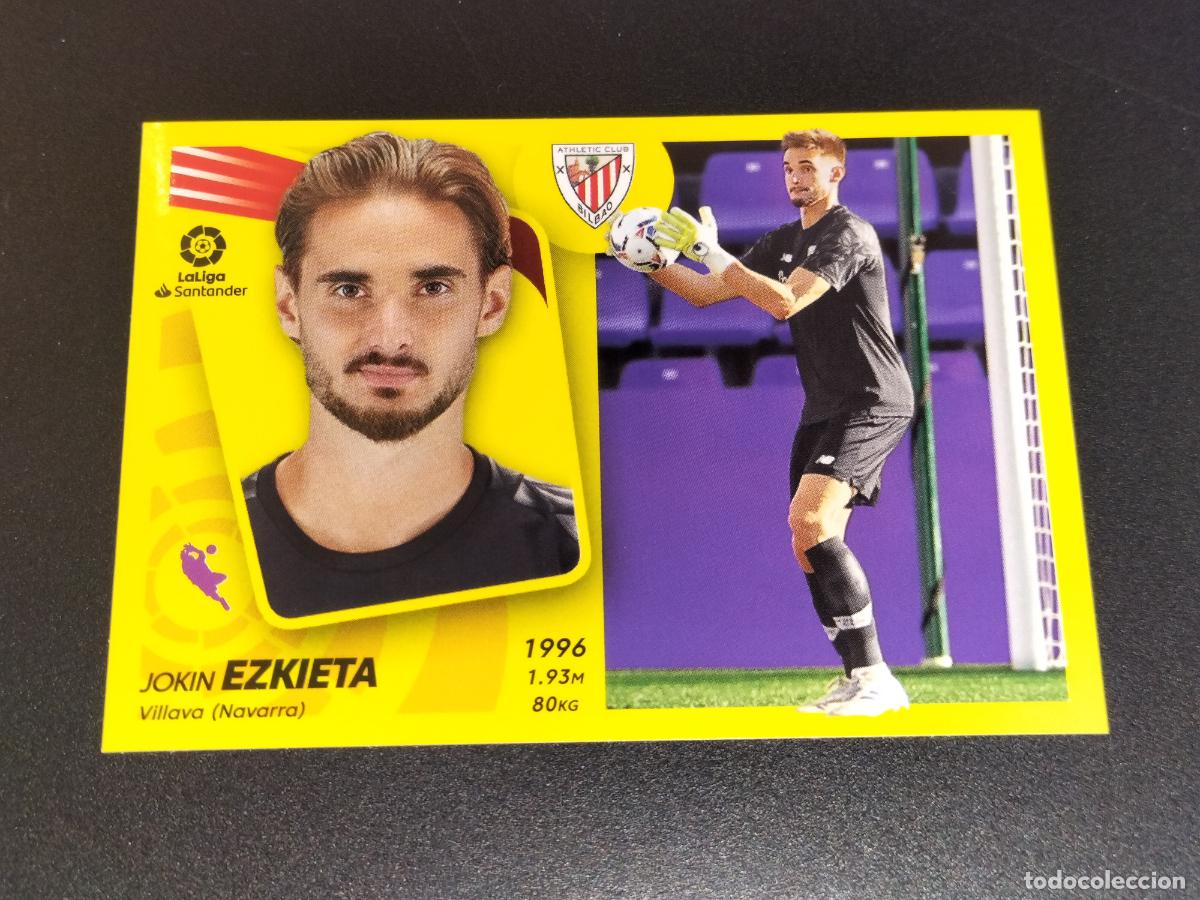 Cromos de f&uacute;tbol: N&ordm; 6 JOKIN EZKIETA ATHLETIC BILBAO CROMOS LALIGA SANTANDER ESTE LIGA 2021 2022 21 22 PANINI