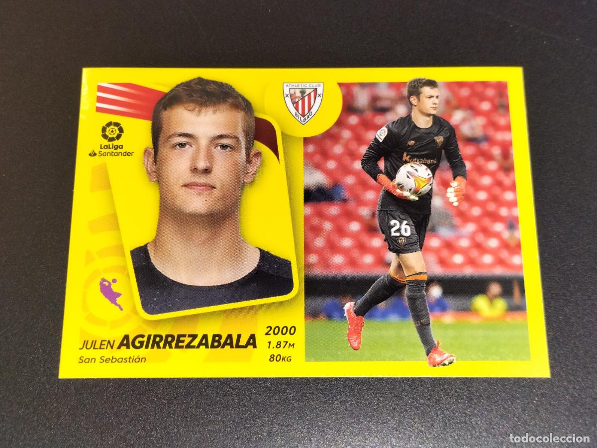 Cromos de f&uacute;tbol: N&ordm; 6 BIS COLOCA AGIRREZABALA ATHLETIC BILBAO CROMO LALIGA SANTANDER ESTE LIGA 2021 2022 21 22 PANINI