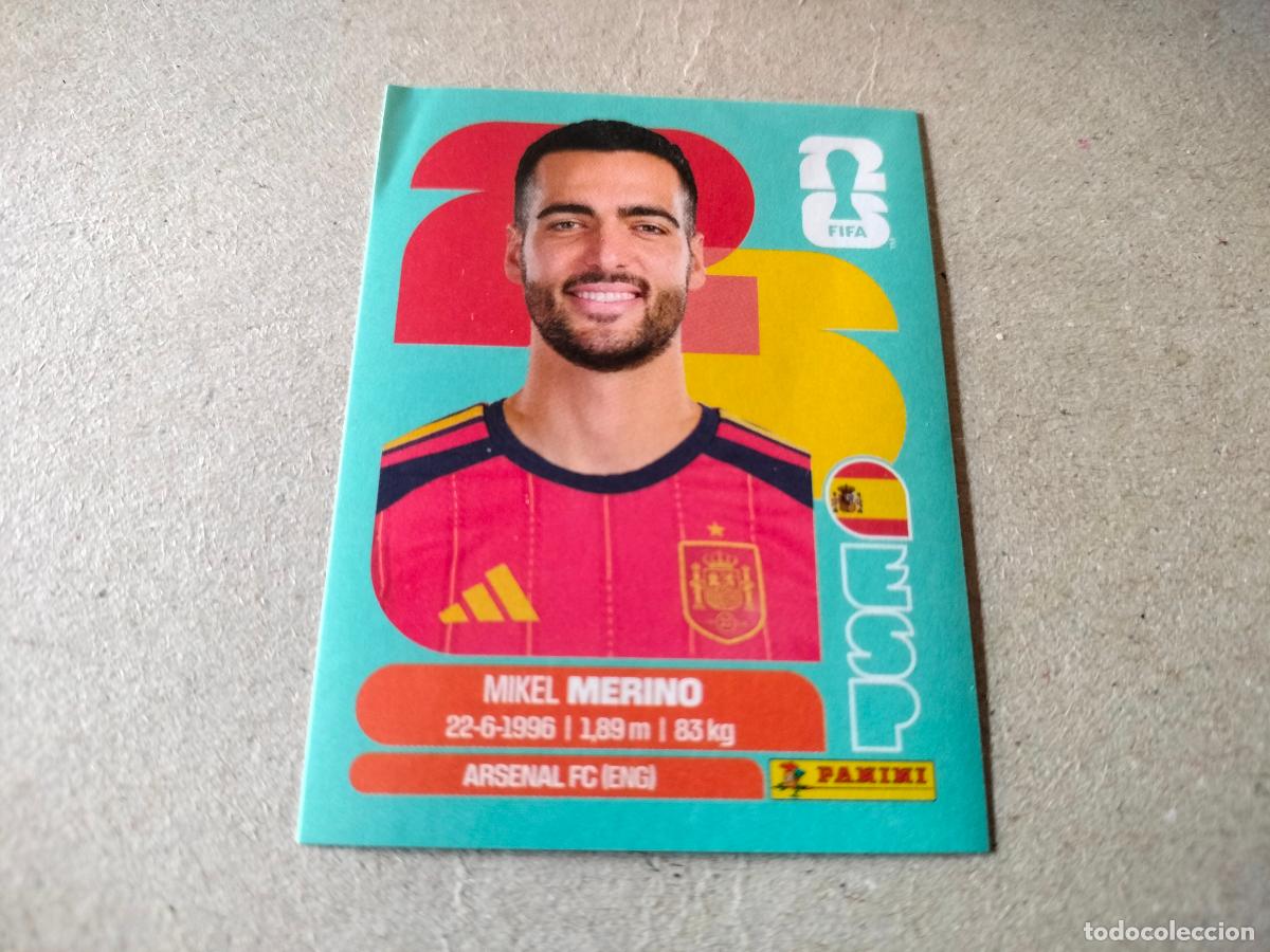 Cromos de f&uacute;tbol: CROMO FUTBOL MUNDIAL 2026 MIKEL MERINO ESPA&Ntilde;A N&Uacute;MERO 14